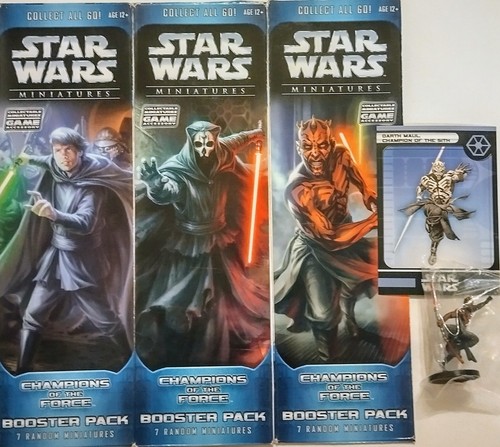 Star wars miniatures - miniatures, (wotc)