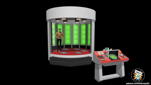 Star trek tos transporter - star,