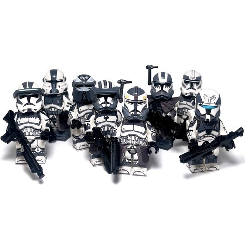 Custom lego minifiguren - 8x,