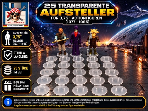 25x transparente ständer für - ständer,