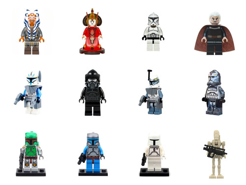 Custom star wars minifiguren - custom,