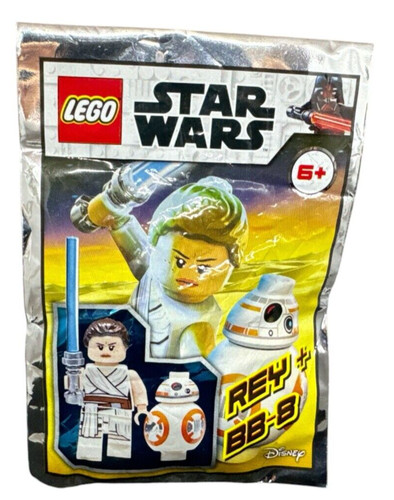 Lego star wars rey - star,