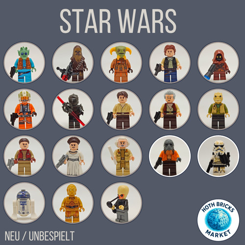 Lego star wars minifiguren - star,